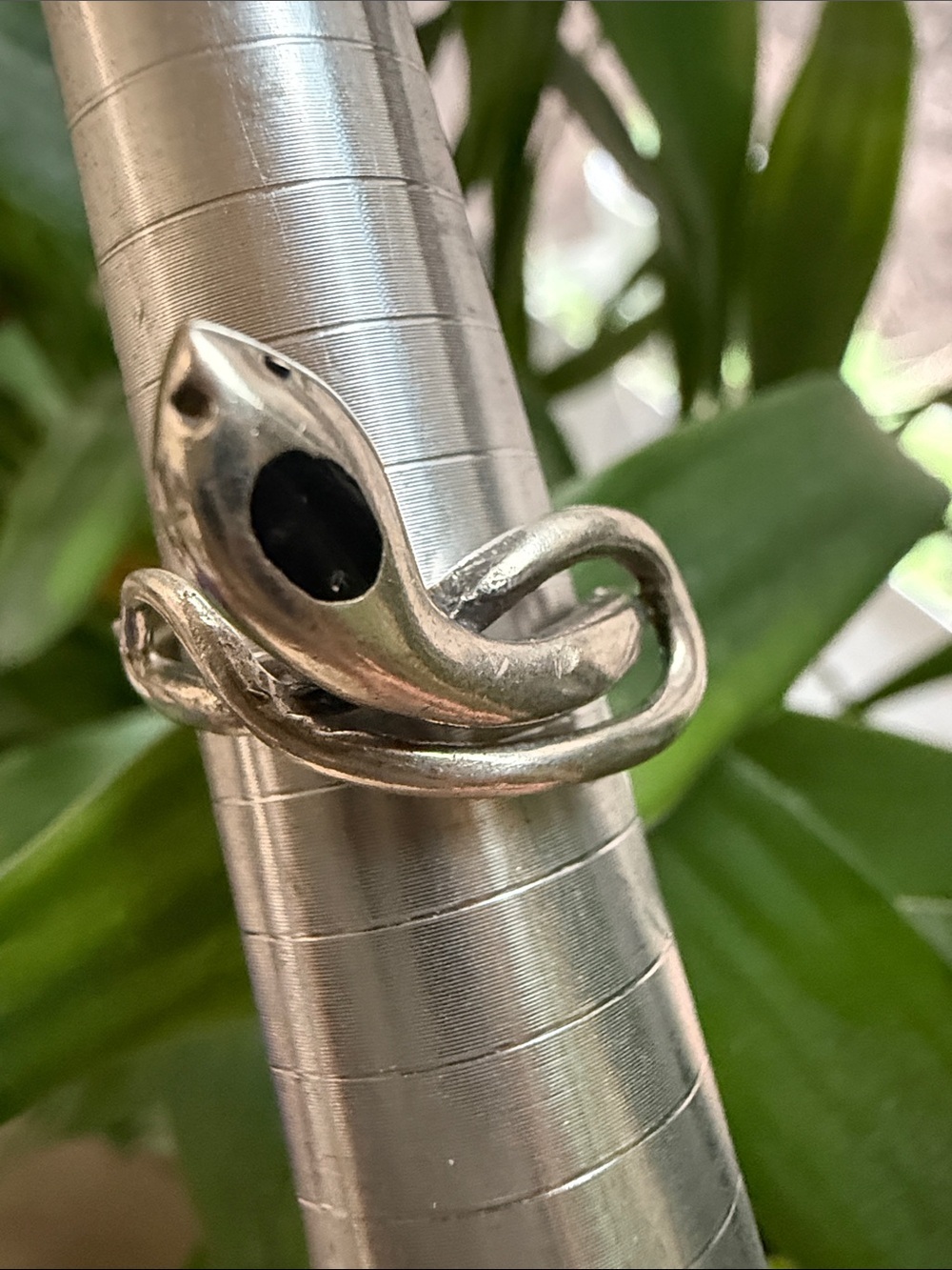 Sterling Silver 925 Snake Wrap Ring size 6.25